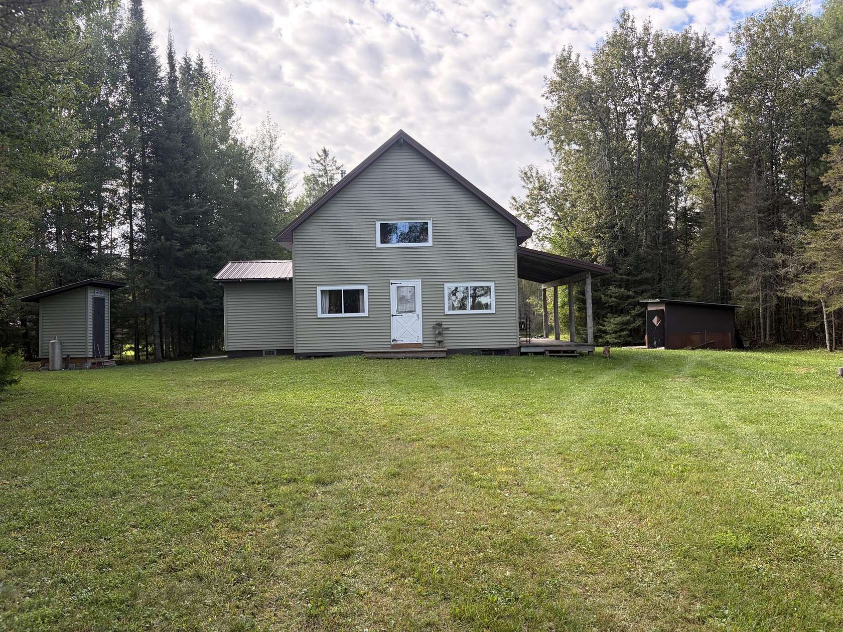40 Acres of Agricultural Land with Home for Sale in Pickford, Michigan