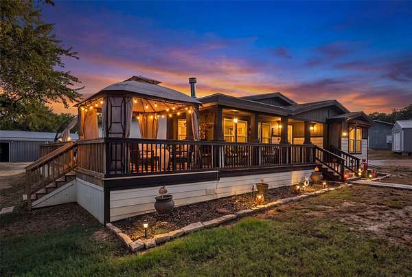 1.55 Acres of Land with Home for Sale in Alvarado, Texas