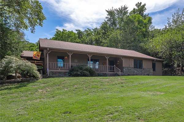 174 Acres of Agricultural Land with Home for Sale in Elkins, Arkansas