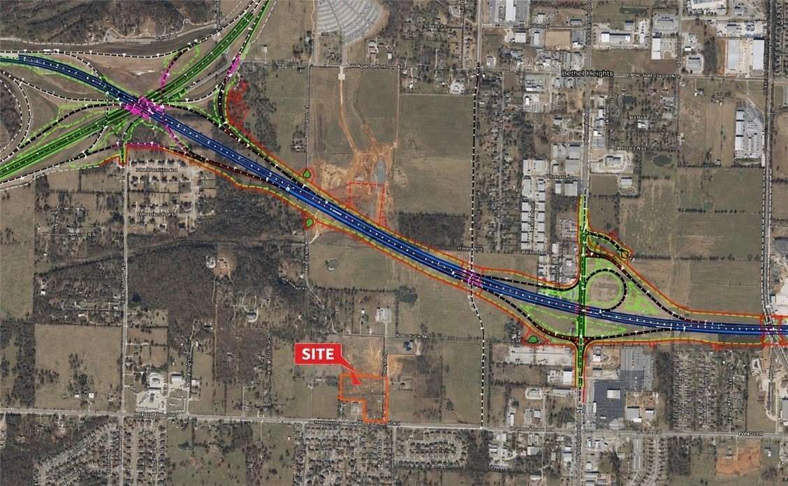 3 Acres of Commercial Land for Sale in Springdale, Arkansas