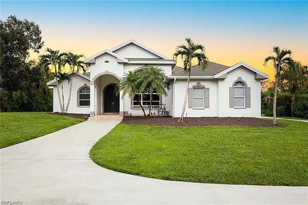 2.26 Acres of Land with Home for Sale in Naples, Florida