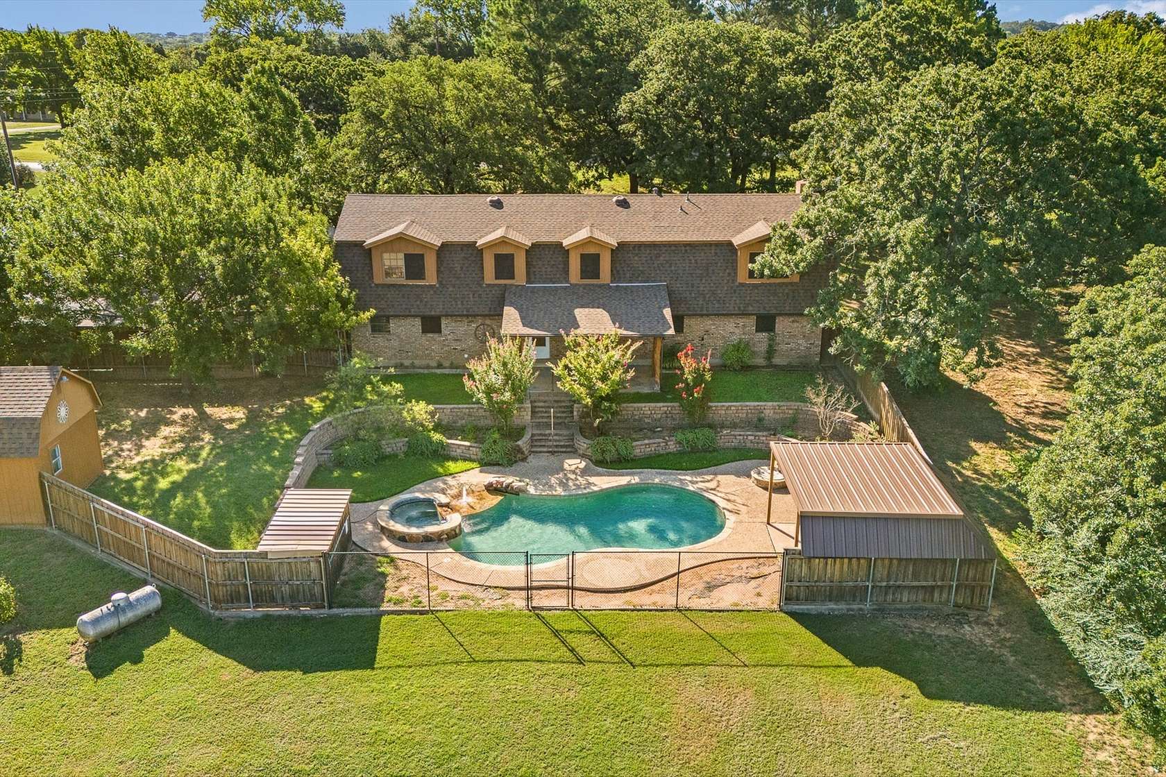 3 Acres of Land with Home for Sale in Joshua, Texas