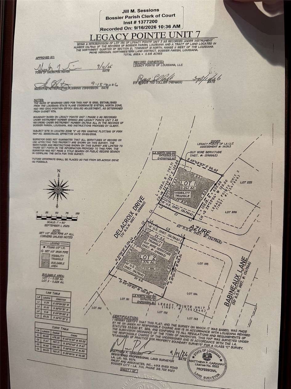 0.24 Acres of Residential Land for Sale in Haughton, Louisiana