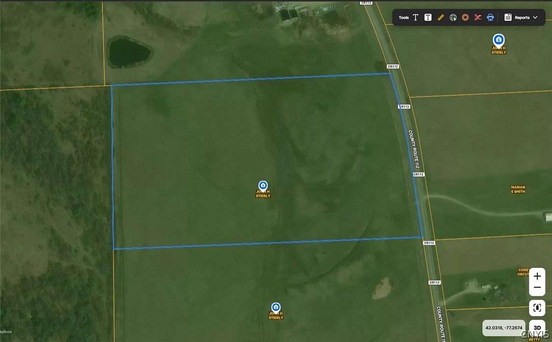 20 Acres of Recreational Land for Sale in Addison, New York