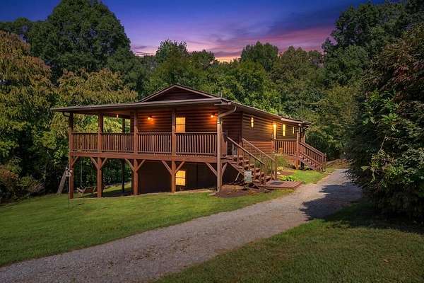 2.29 Acres of Land with Home for Sale in Hayesville, North Carolina