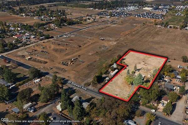 2.8 Acres of Land with Home for Sale in Medford, Oregon