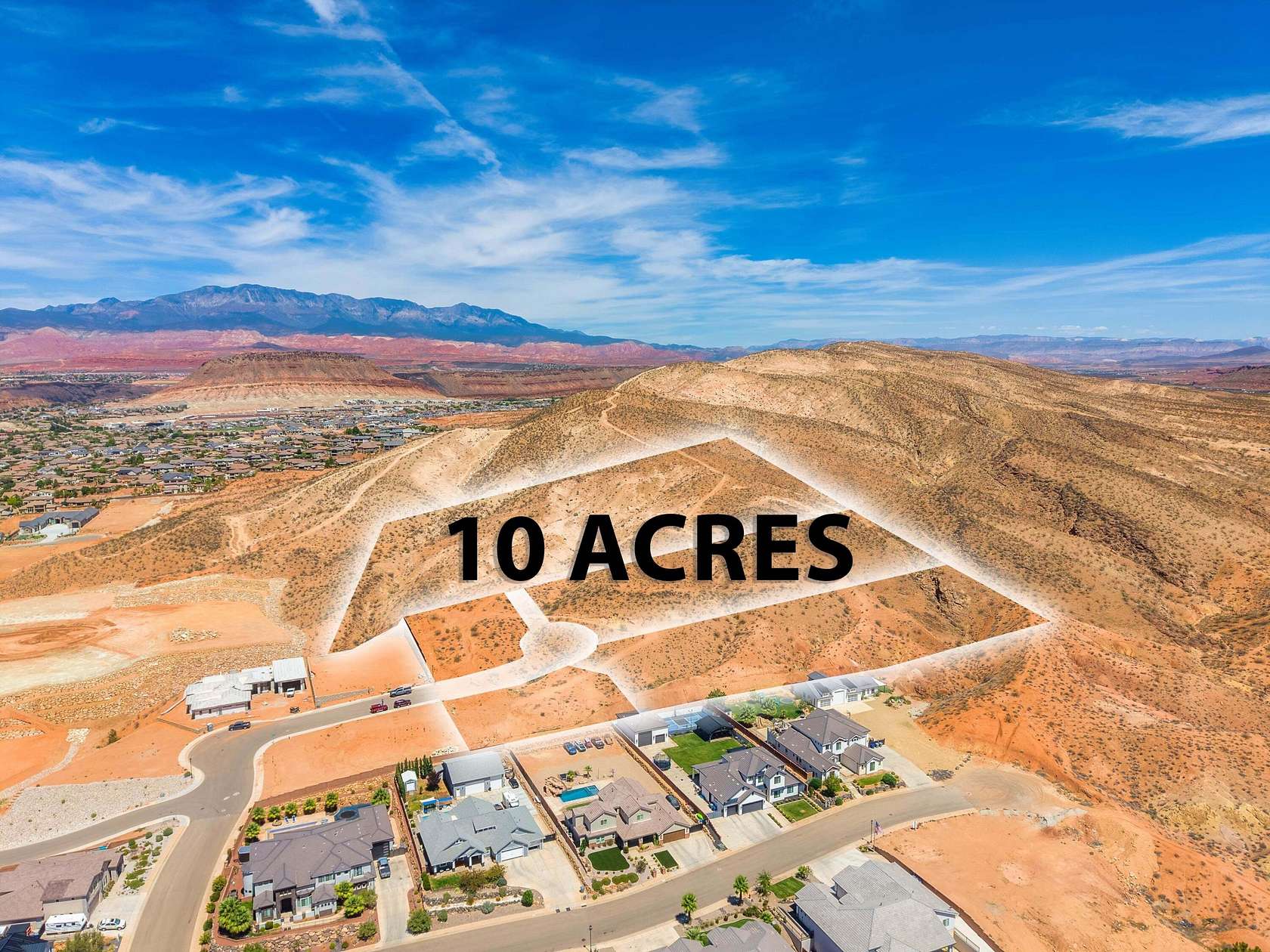 10 Acres of Recreational & Residential Land for Sale in Washington, Utah