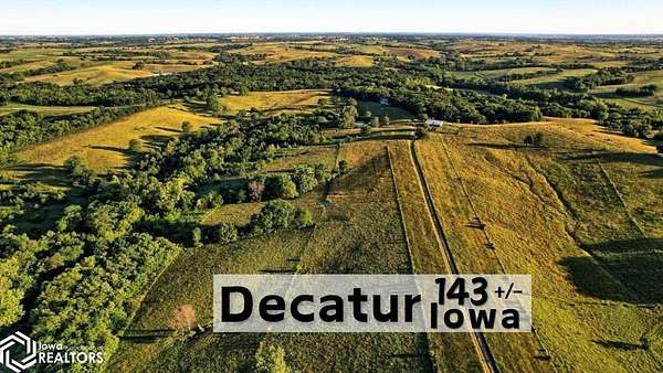 143 Acres of Land with Home for Sale in Davis City, Iowa
