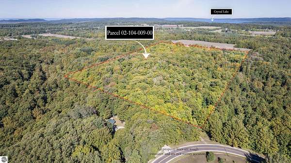 40 Acres of Recreational & Residential Land for Sale in Benzonia, Michigan