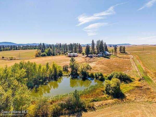 15.3 Acres of Land with Home for Sale in Worley, Idaho