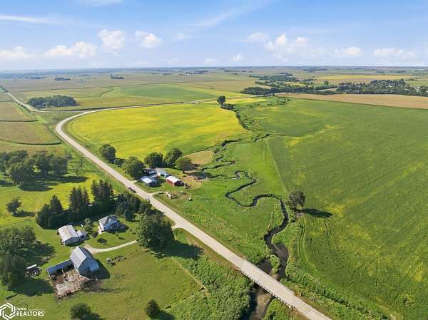 155 Acres of Agricultural Land with Home for Sale in Stanley, Iowa