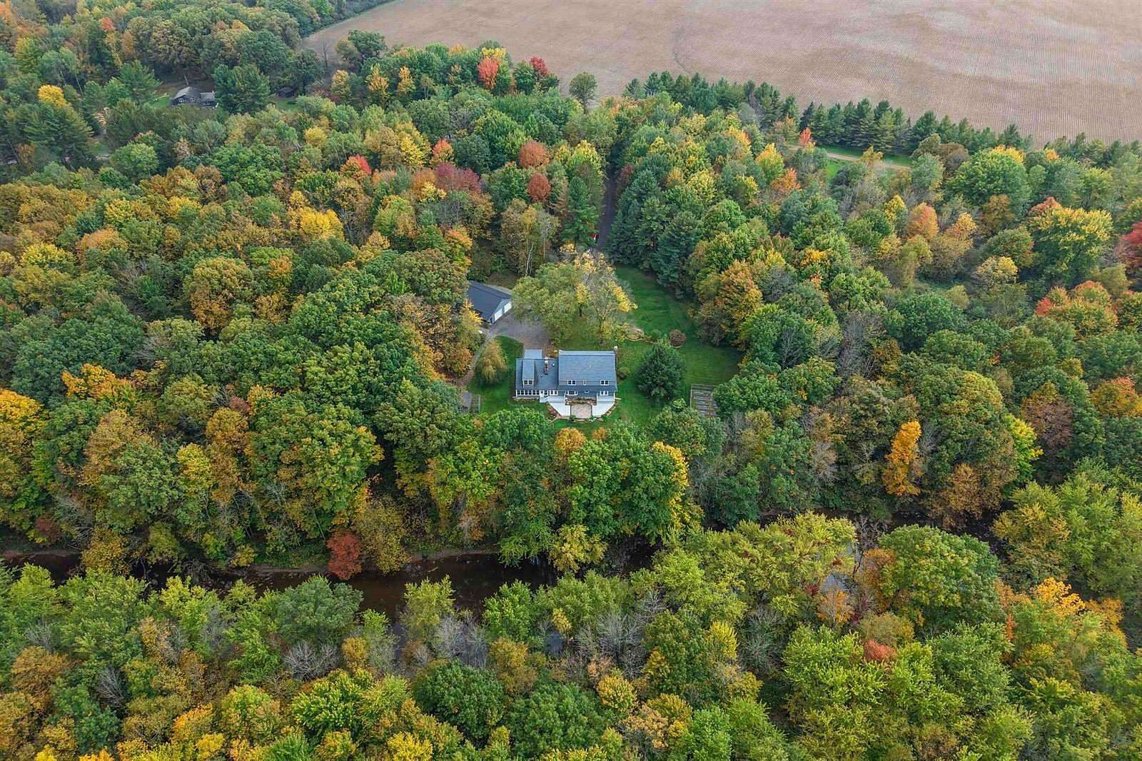12.4 Acres of Land with Home for Sale in Marshfield, Wisconsin