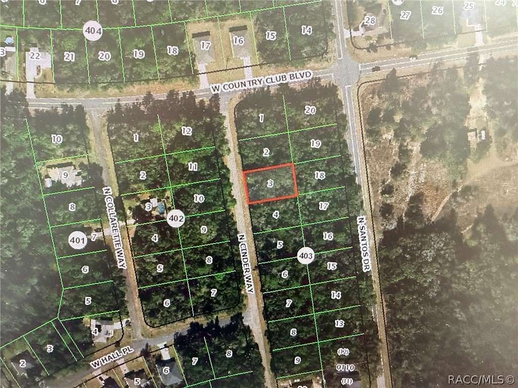 0.23 Acres of Residential Land for Sale in Citrus Springs, Florida