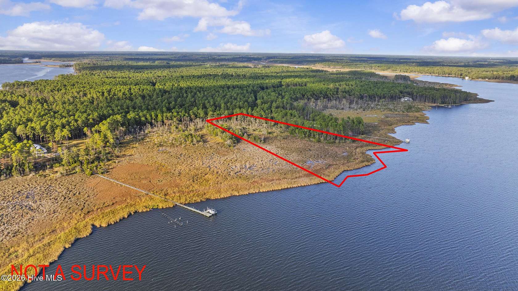 11.4 Acres of Recreational & Residential Land for Sale in New Bern, North Carolina