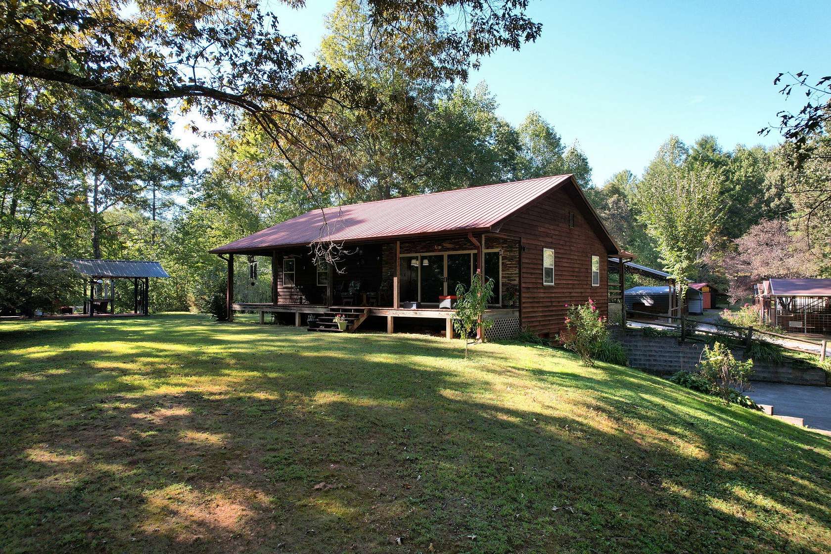 8.2 Acres of Land with Home for Sale in Reliance, Tennessee