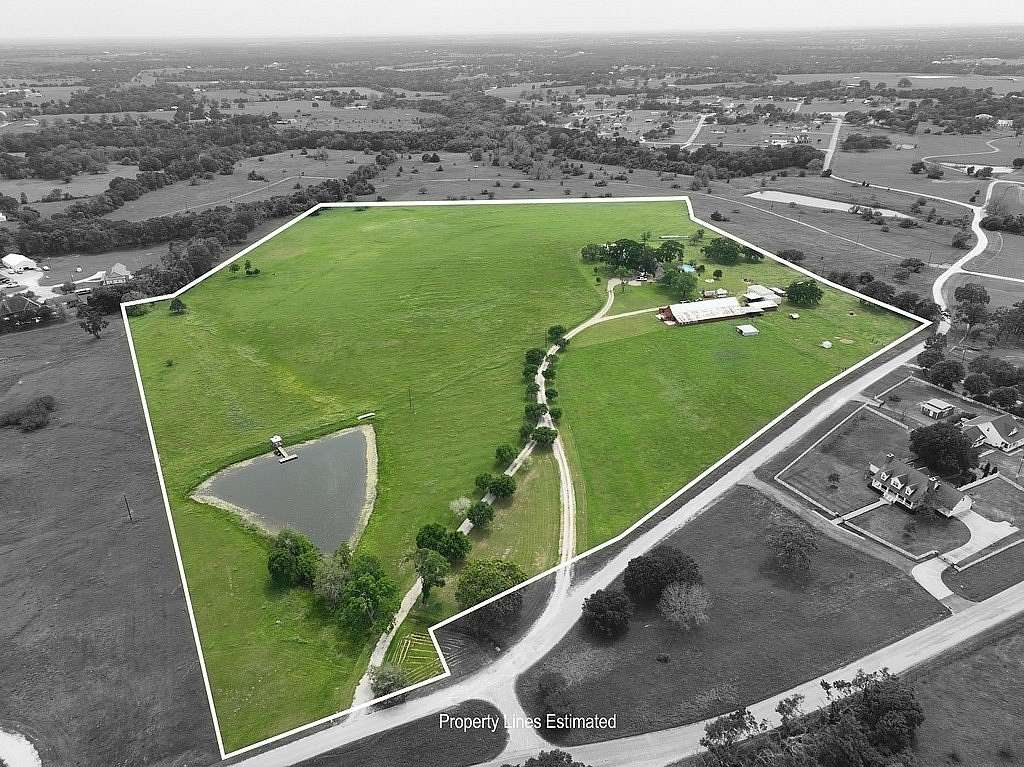 40 Acres of Land with Home for Sale in Brenham, Texas