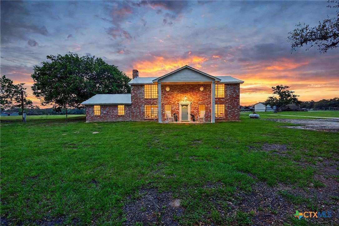 15 Acres of Land with Home for Sale in Hallettsville, Texas