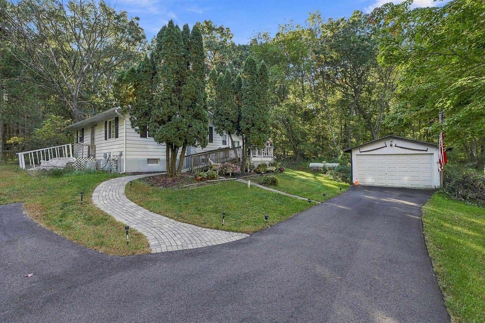 9 Acres of Land with Home for Sale in Almond, Wisconsin
