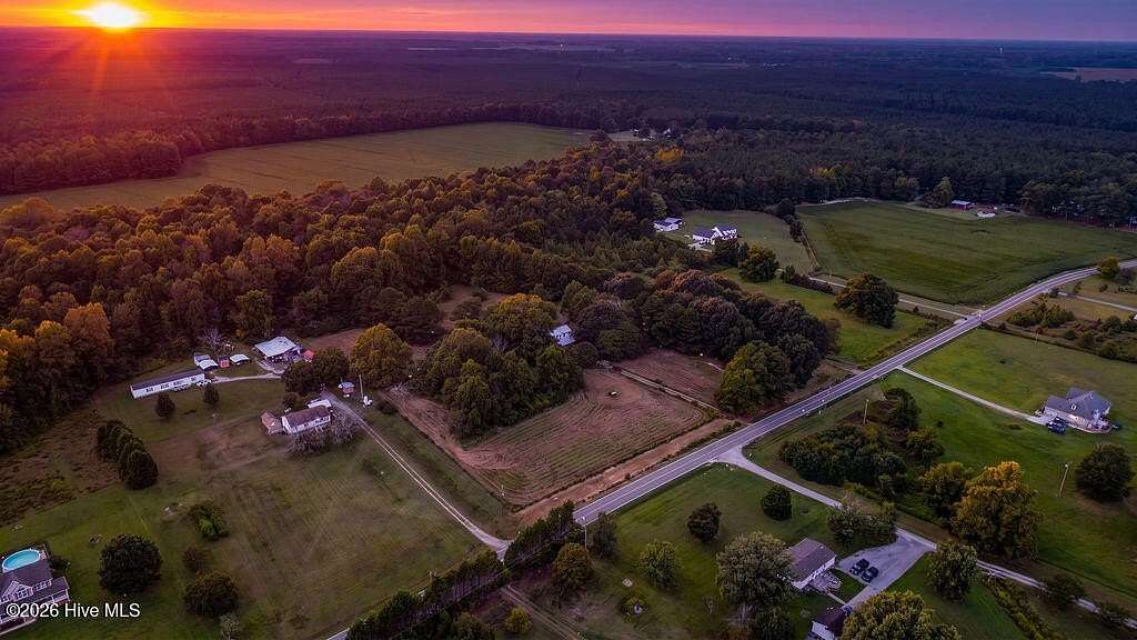 7 Acres of Land with Home for Sale in Gates, North Carolina