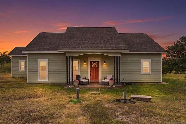 20.3 Acres of Recreational Land with Home for Sale in Mannford, Oklahoma