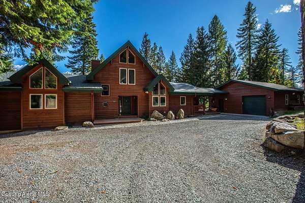 9.5 Acres of Land with Home for Sale in Sandpoint, Idaho
