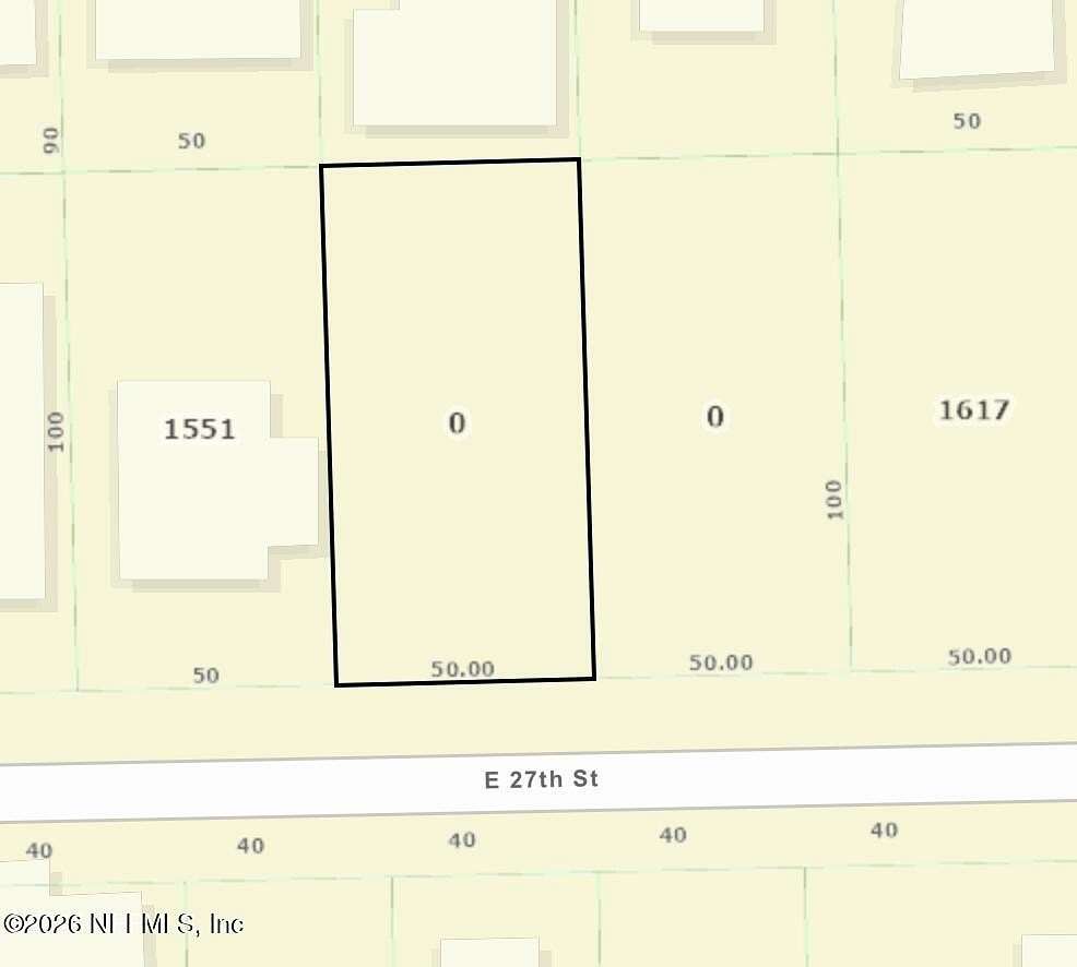 0.11 Acres of Land for Sale in Jacksonville, Florida