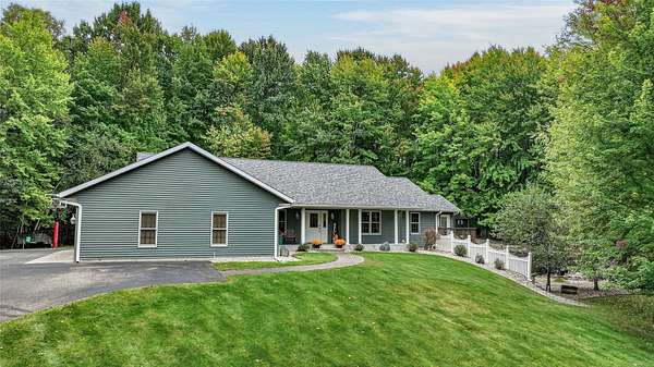 4.84 Acres of Land with Home for Sale in Chippewa Falls, Wisconsin
