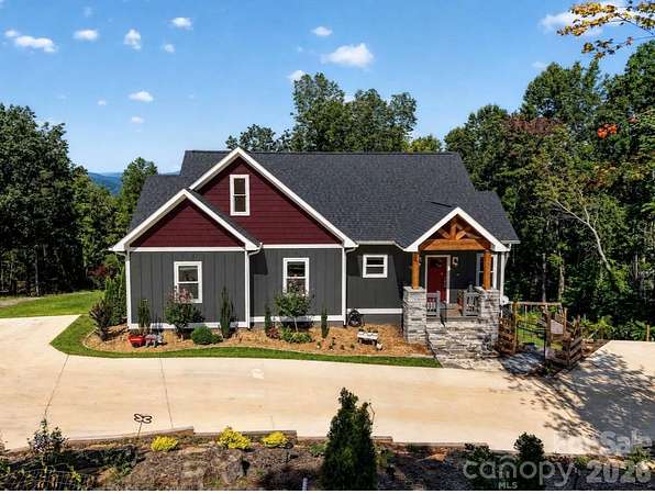 4 Acres of Land with Home for Sale in Hendersonville, North Carolina