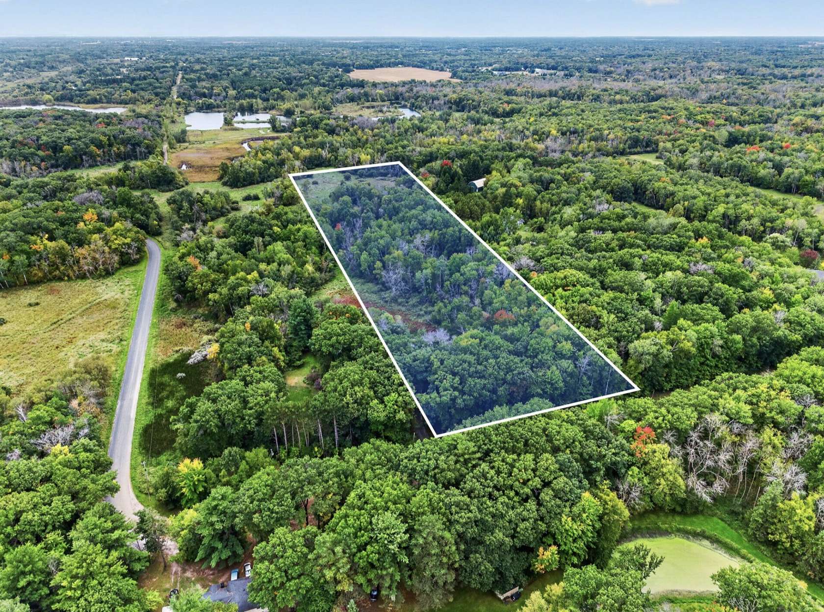 10 Acres of Residential Land for Sale in Columbus, Minnesota