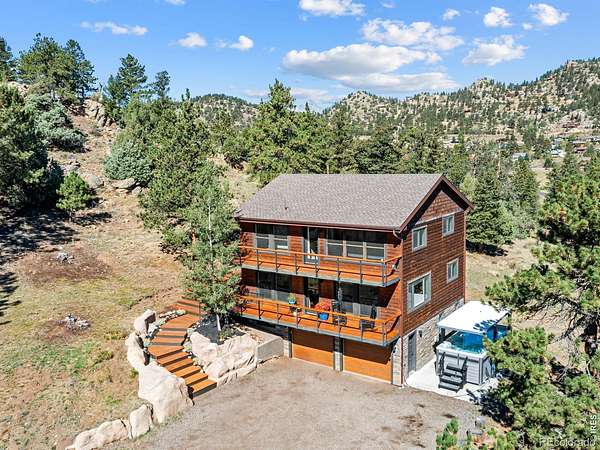 4.8 Acres of Land with Home for Sale in Estes Park, Colorado