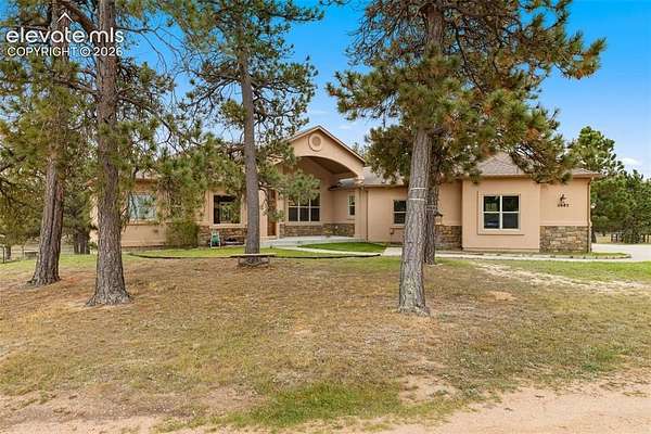 9.79 Acres of Land with Home for Sale in Elbert, Colorado