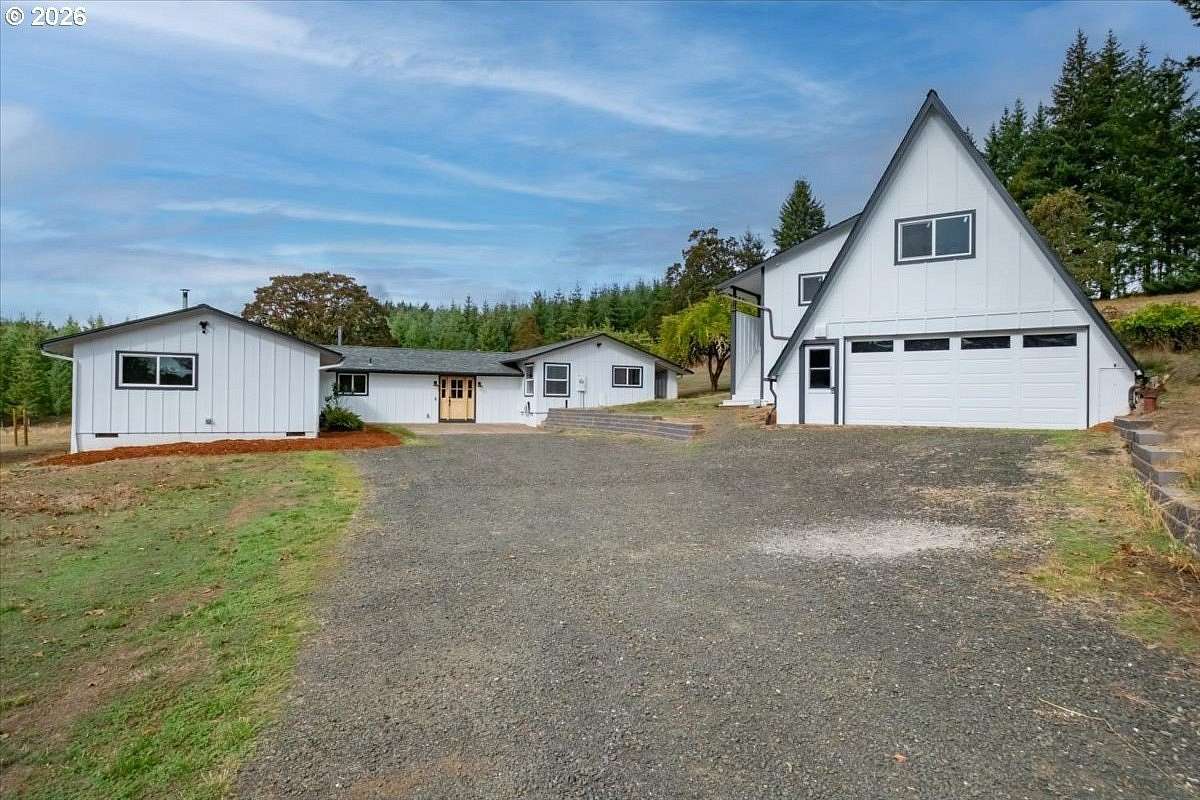 7.4 Acres of Land with Home for Sale in Corvallis, Oregon