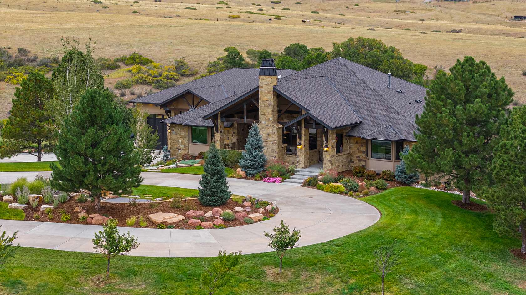 35 Acres of Recreational Land with Home for Sale in Sedalia, Colorado