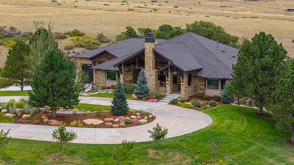 35 Acres of Recreational Land with Home for Sale in Sedalia, Colorado