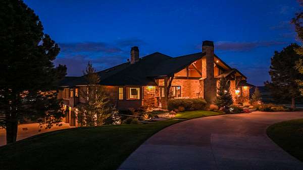 35 Acres of Recreational Land with Home for Sale in Sedalia, Colorado