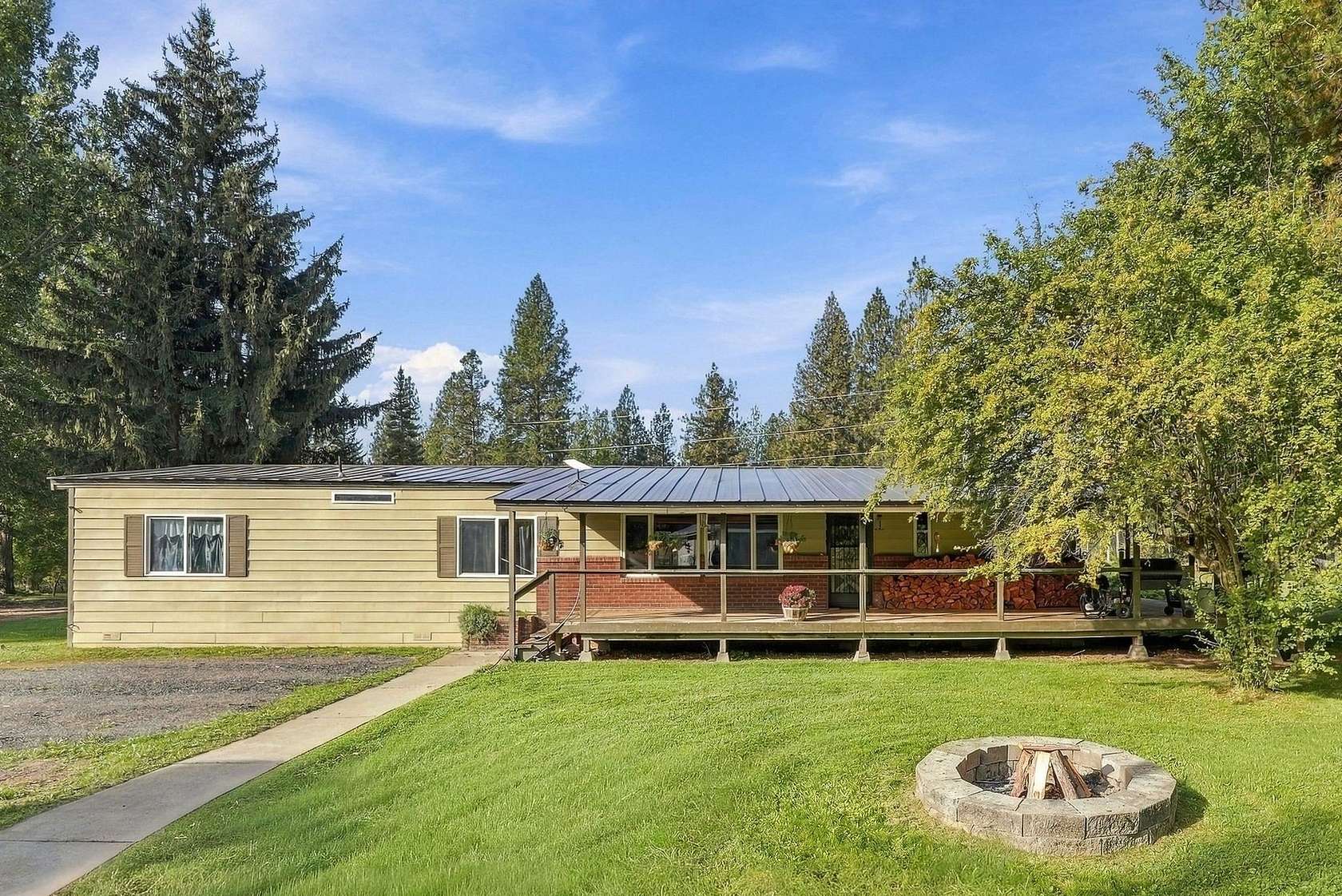 4.5 Acres of Land with Home for Sale in Deer Park, Washington