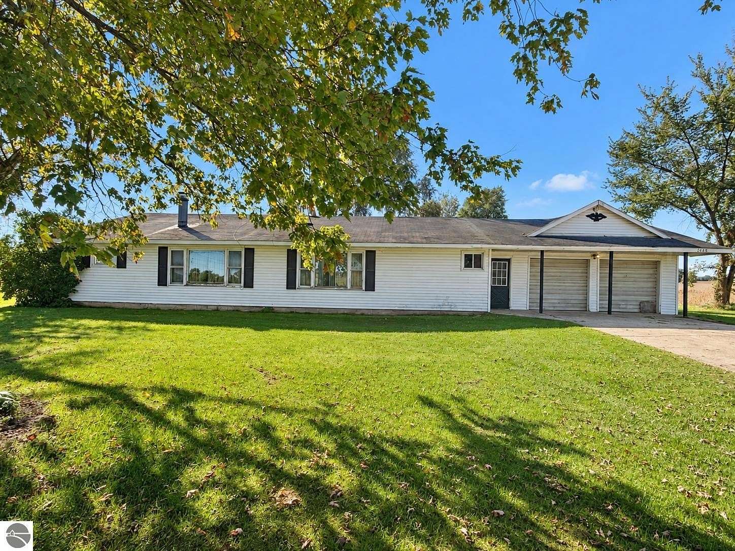 1.5 Acres of Land with Home for Sale in Ashley, Michigan