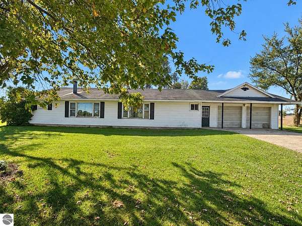 1.5 Acres of Land with Home for Sale in Ashley, Michigan