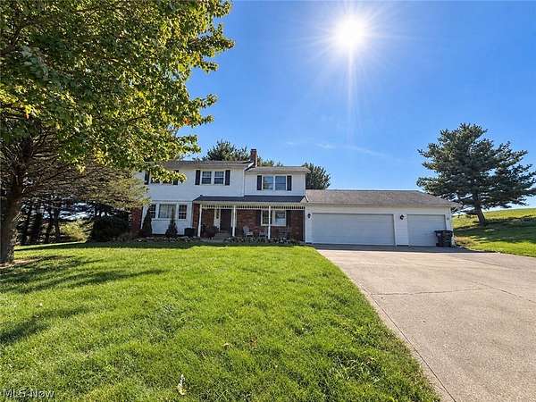 8.59 Acres of Land with Home for Sale in Coshocton, Ohio