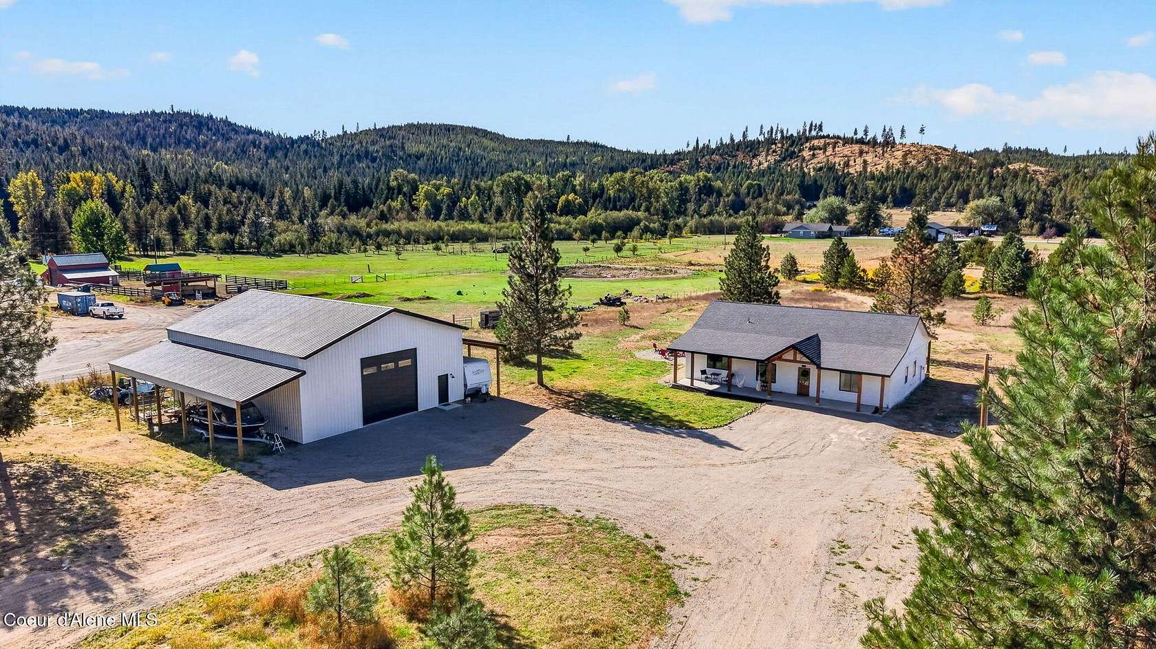 5 Acres of Land with Home for Sale in Priest River, Idaho