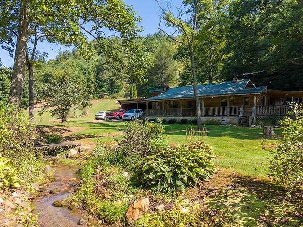 14 Acres of Land with Home for Sale in Robbinsville, North Carolina