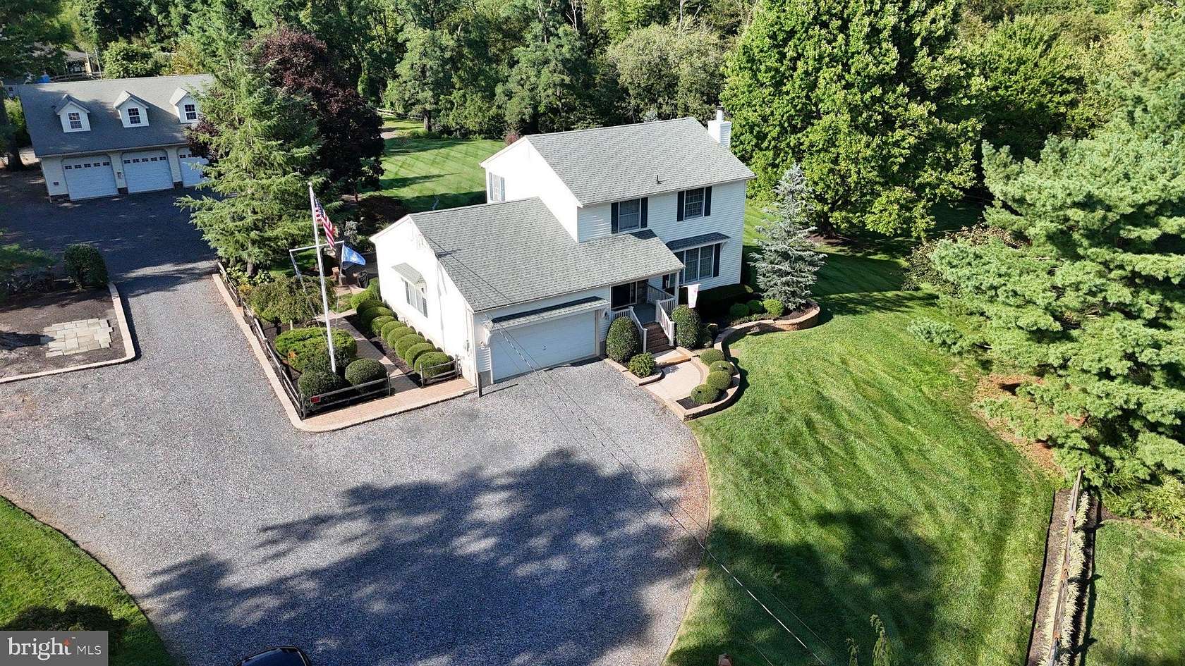 2 Acres of Land with Home for Sale in Columbus, New Jersey