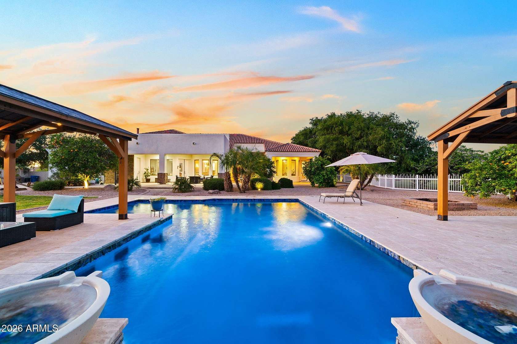 1.72 Acres of Land with Home for Sale in Gilbert, Arizona