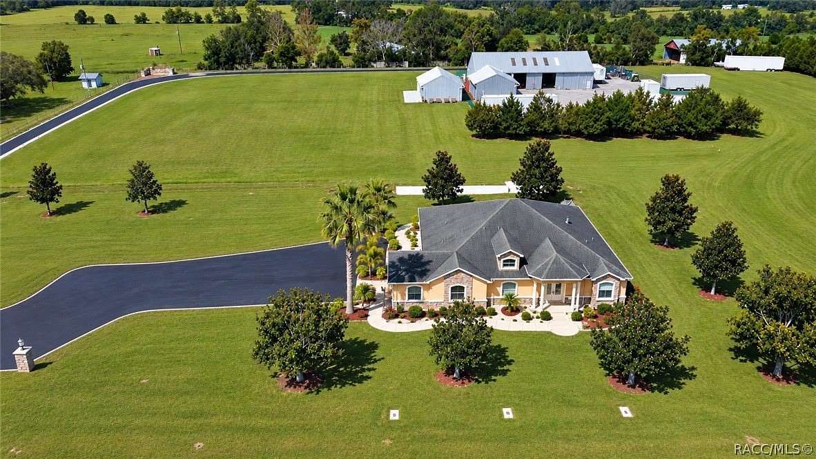 12.2 Acres of Recreational Land with Home for Sale in Brooksville, Florida