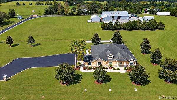 12.2 Acres of Recreational Land with Home for Sale in Brooksville, Florida