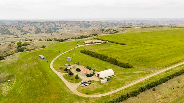 1,189 Acres of Improved Land for Sale in Milesville, South Dakota