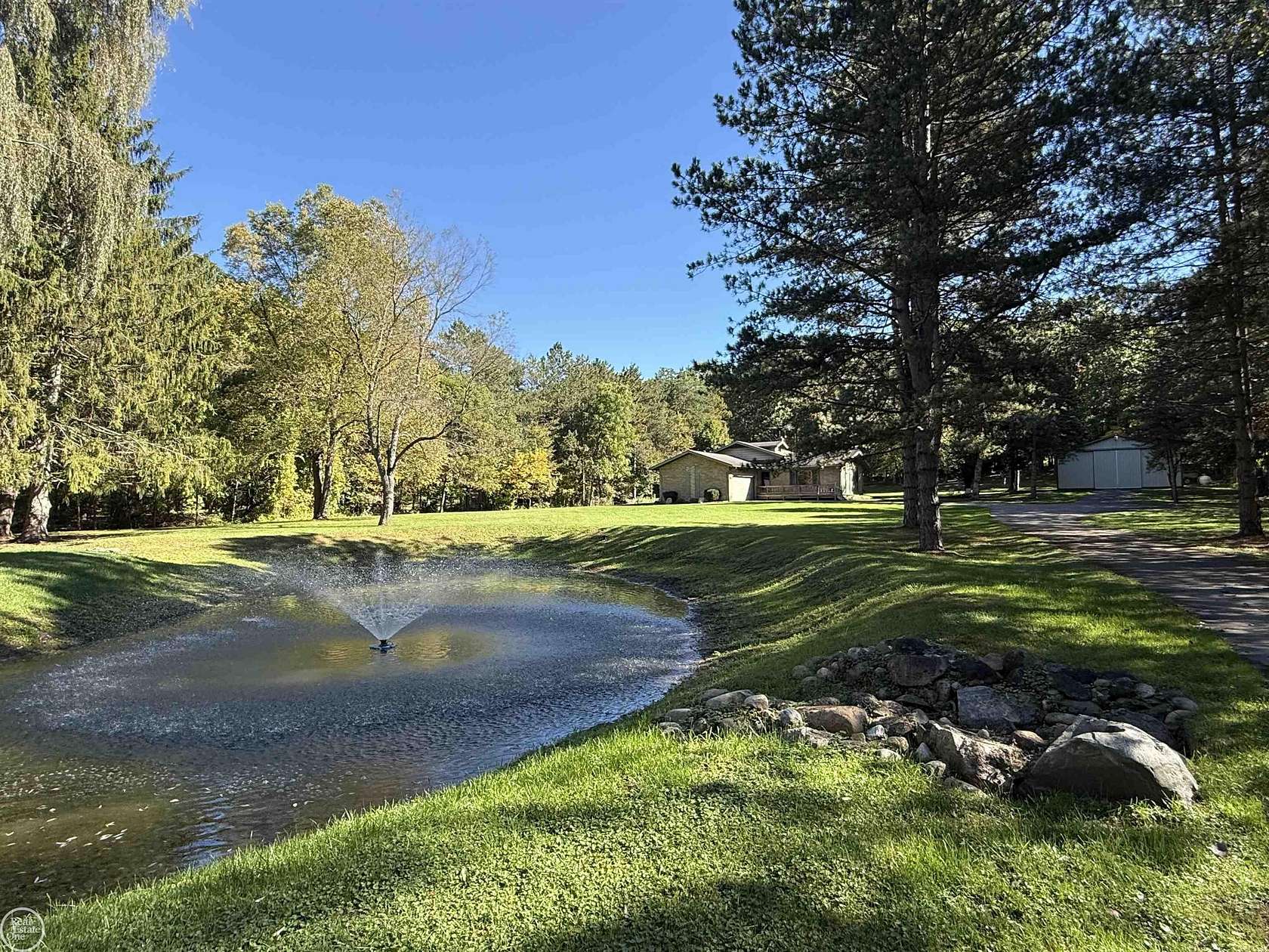 3.33 Acres of Land with Home for Sale in Ortonville, Michigan