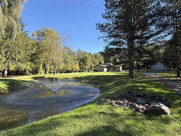 3.33 Acres of Land with Home for Sale in Ortonville, Michigan
