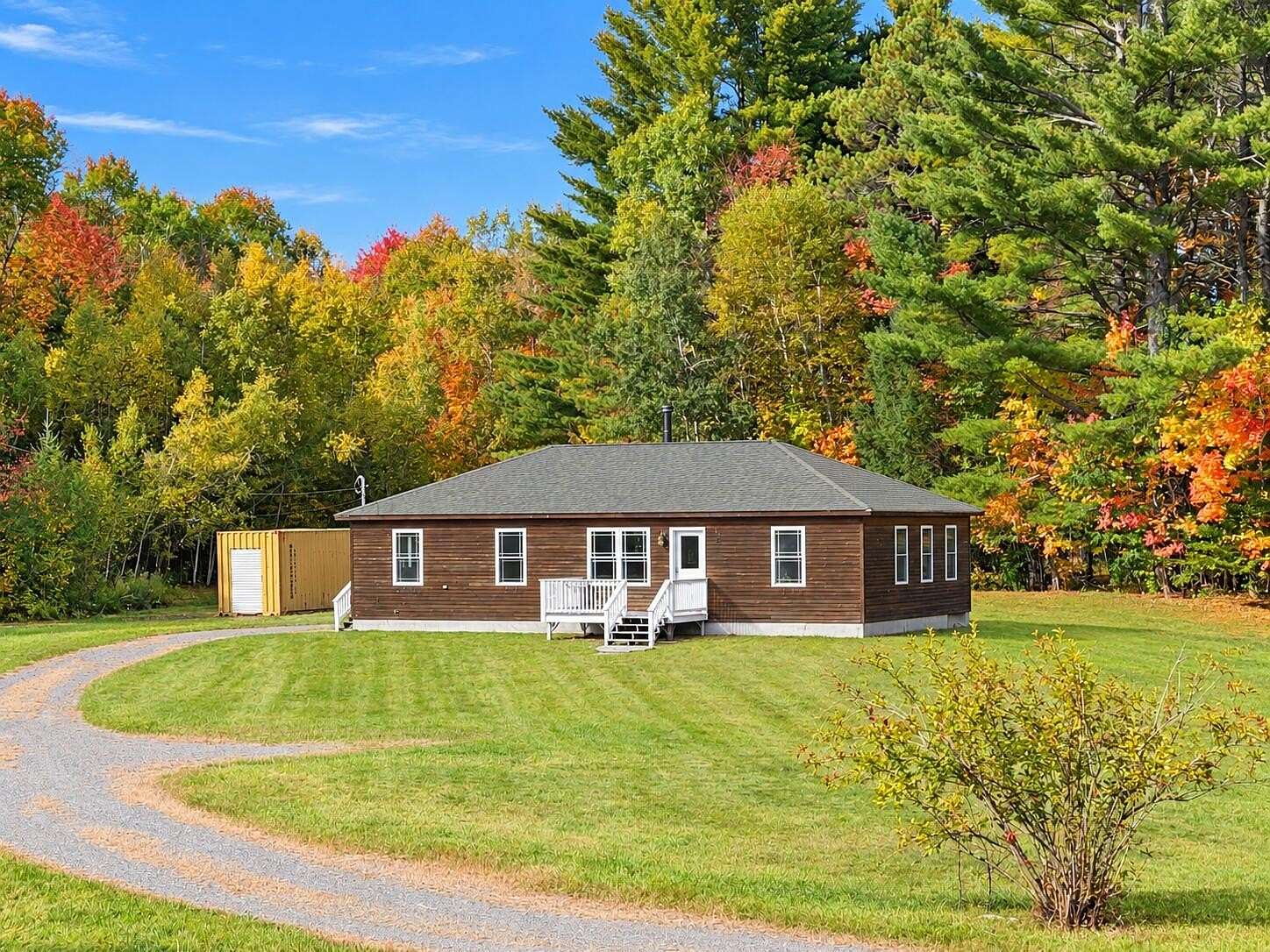 15 Acres of Land with Home for Sale in Sangerville, Maine