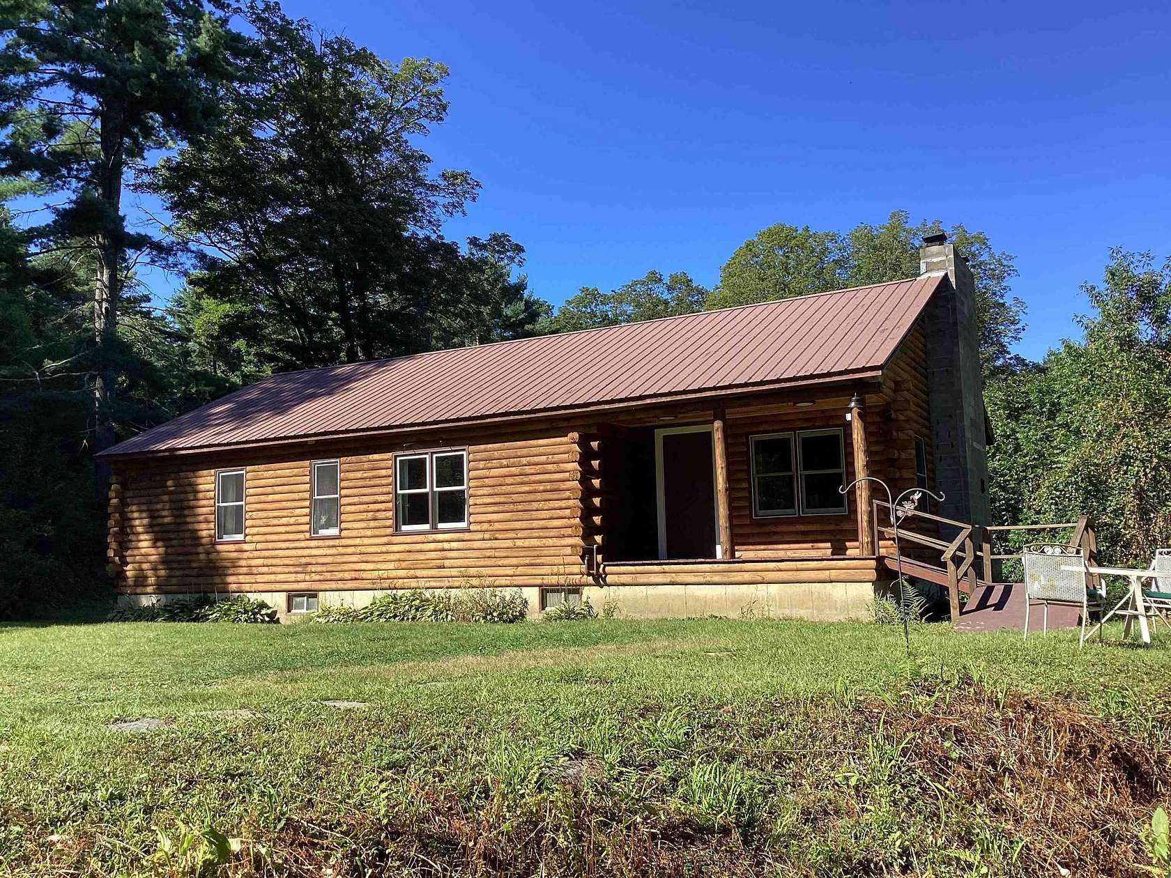 94 Acres of Recreational Land with Home for Sale in Newfane, Vermont